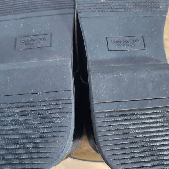 London Fog Black Lace-Up Chukka Boots Size 11 London Fog Blackburn Boots - Picture 9 of 9